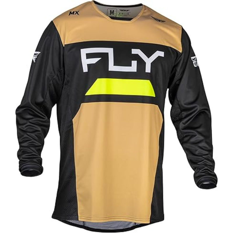 JERSEY FLY KINETIC RELOAD KHAKI/NEGRO