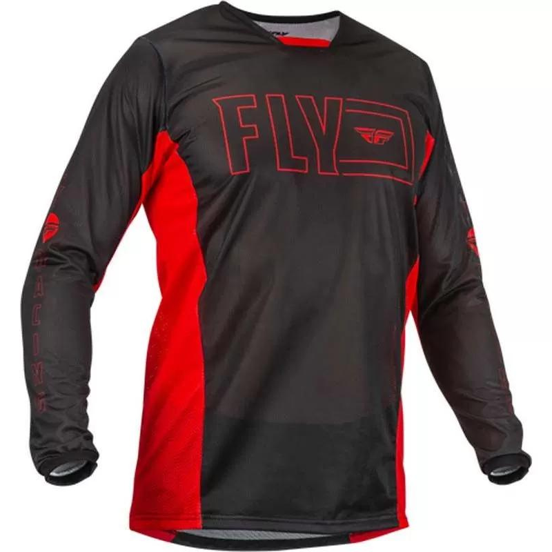 JERSEY FLY KINETIC MESH ROJO/NEGRO