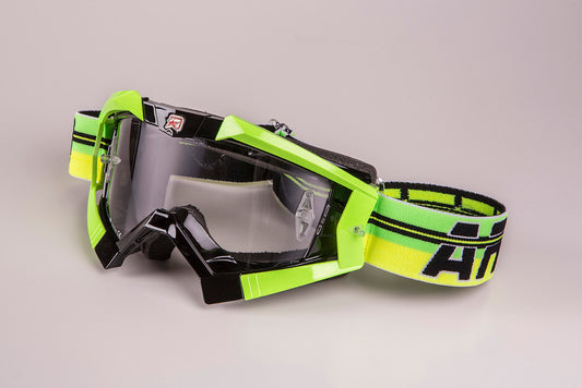 GAFAS MX RIDING CROWS TOP BLANCO GARRAS